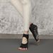 Women's Autumn Winter Yoga Pilates Anti-Slip Socks Five Toe Professional Sports Toe Socks for Fitness And Body Building_desvips.com