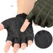 Mountaineering Outdoor Sports Wear-Resistant Fitness Tactical Bicycle Gloves Cycling Non-Slip Men And Women Half Finger_desvips.com