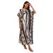 Cross-Border Beach Cover-Up Quick-Dry Printed Long Robe Seaside Vacation Bikini Swimsuit Sun Protection Shirt_desvips.com