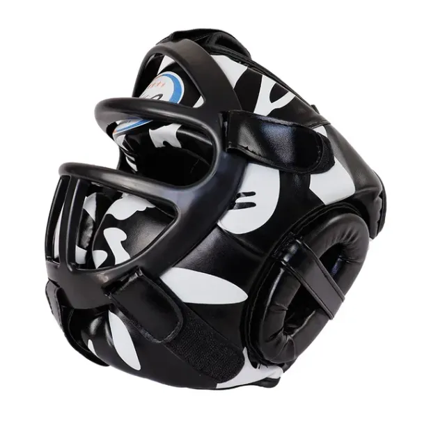 Shock-Reducing Head Protector PU Leather Helmet Children Adults Ideal For Boxing Training Taekwondo & Safety Guard_desvips.com