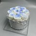 Eternal Small Fragrant Artificial Flower Bouquet In A Hug Bucket With Acrylic Cover Gift Box For Birthday, Girlfriend,_desvips.com