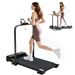Cinta De Correr Cinta De Andar Plegable 2,5 HP Con Pantalla LED Velocidad Ajustable Max. 10 Km/h Control Remoto_desvips.com