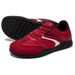 HOBIBEAR Barefoot Wide Width Unisex Artificial Leather Minimalist Sneakers Lace-Up Retro Walking Shoes For Women Men_desvips.com