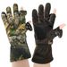 Premium Camouflage Hunting Gloves For Men & Women - Warm Fleece-Lined, Slip-Resistant & Waterproof For Outdoor Activities_desvips.com