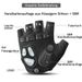 ROCKBROS Fahrrad Handschuhe Halbfinger GEL Motorrad Fahrradhandschuhe MTB Sport_desvips.com