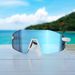 Cycling Eyewear Frameless Sports Sunglasses UV400 Cycling Glasses For Men Women Anti Glare Windproof Goggles For Running Hiking Mountain Biking_desvips.com