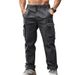 2025 Spring And Autumn Outdoor Men's Tactical Cargo American Style Casual Jogging Pants_desvips.com