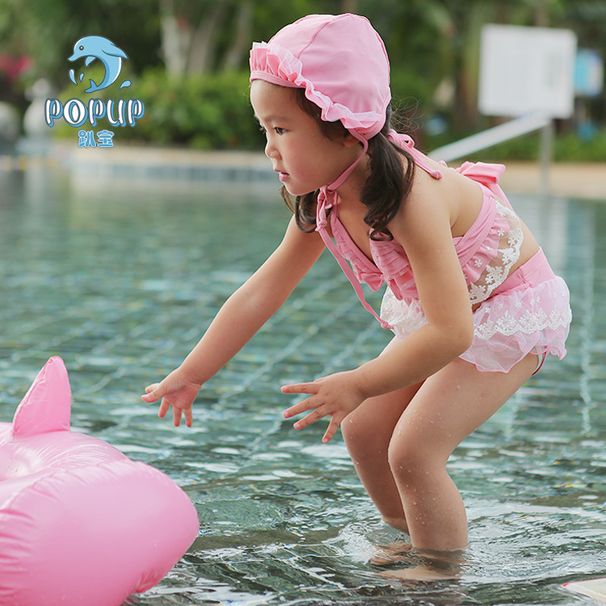 New Summer Girls' Two-Piece Swimsuit, Fashionable Bikini, Cute Lace Tutu Skirt, Hot Selling On Instagram_desvips.com