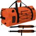 80L Large Waterproof Dry Bag With Roll-Top Closure, Heavy Duty Fishing Duffel Bag Featuring Durable Straps And Handles For Kayaking, Paddle Boarding,_desvips.com