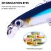 SINK Minnow Jerkbait Fishing Lure With Box Wobbler Hard Baits Crankbaits ABS Artificial Lure For Bass Pike Fishing Tackle_desvips.com