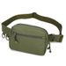 City Jogging Bags Fashion Casual Women's Waist Bag Solid Color Versatile Crossbody Chest Bag Outdoor Sports Waist Bag Mobile Phone Waist Bag_desvips.com