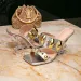 Silver Fashion 2025 Summer Metal Buckle Decor Open Toe New Slip-On High Heel Sandals For Women_desvips.com