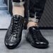 Hot Selling Spring Autumn Men's Casual Single Low Cut Sneakers For Lazy People Lightweight Driving Shoes_desvips.com