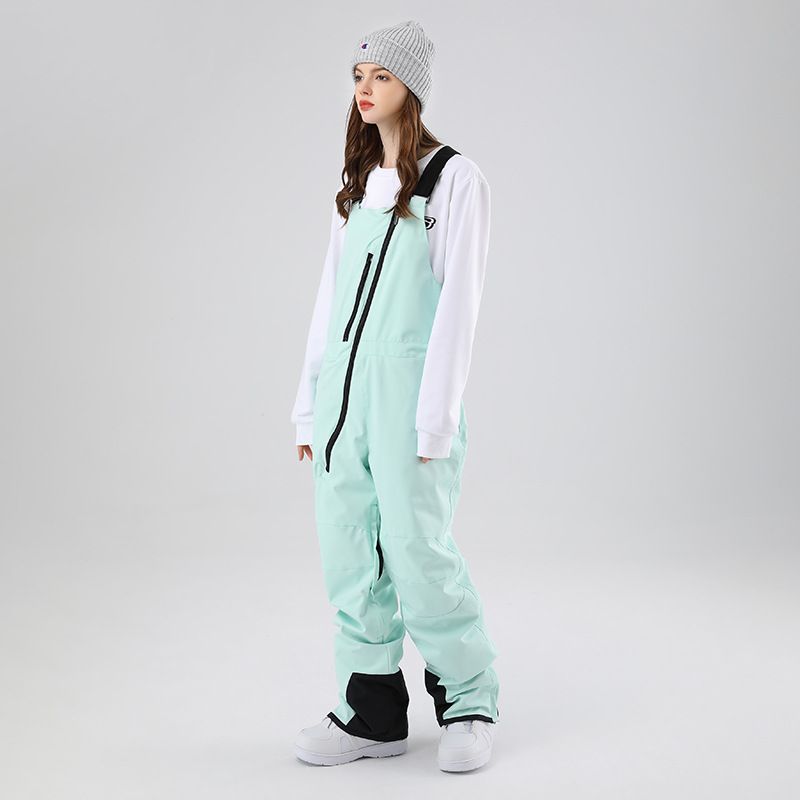 Xueyipai 2021 New Suit Bib Men Waterproof Windproof Outdoor Unisex Ski Pants Women_desvips.com