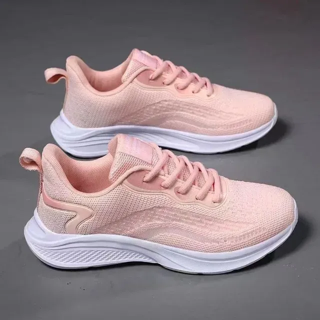 Flat Bottomed Round Toe Running With Meh Surface For Lightweight Non Slip Breathable Caual And Comfortable Sport_desvips.com