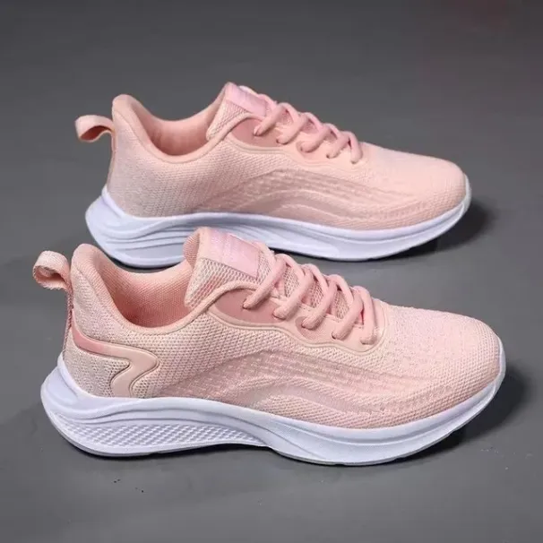 Flat Bottomed Round Toe Running With Meh Surface For Lightweight Non Slip Breathable Caual And Comfortable Sport_desvips.com