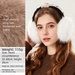 2025 Autumn Winter New Bow Hairband Muffs For Women High-end Cute Windproof Anti-freeze Warm Ear Covers_desvips.com