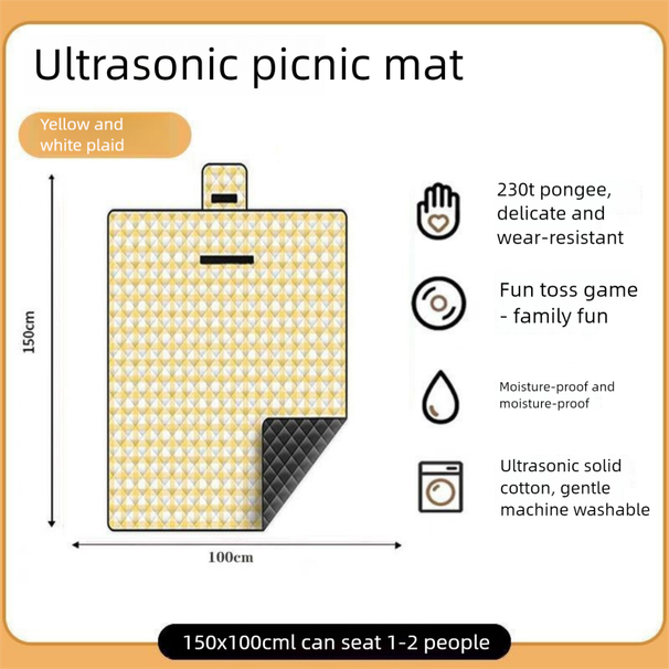 Thickened Outdoor Picnic Camping Waterproof Seat Portable Moisture-Proof Cloth Tent Folding Ground Mat_desvips.com