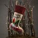 001 Cross-Border Decoration Supplies Forest Old Man Car Burlap Christmas Socks Gift Bag_desvips.com