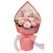 Mother's Day Artificial Eternal Flower Carnation Sunflower Bouquet For Mom, Or Mother-in-law, Crocheted Yarn Flowers_desvips.com