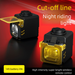 Bicycle Light For Riding, Waterproof Rechargeable Front Night Cycling Equipment, Mountain Bike Light, Flashlight With_desvips.com