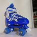 Children's PU Fully Flashing Double Row Inline Roller Skates Four Wheel Sports Outdoor Skateboards And Scooters_desvips.com