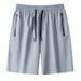 Men's Quick-dry Ice Silk Sports Shorts, Summer Thin Style, Loose Fit For Basketball, Fitness, Casual Wear, Football,_desvips.com