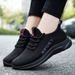 Women's spring new foreign trade women's shoes single shoes polyurethane flying woven casual sports women's shoes_desvips.com