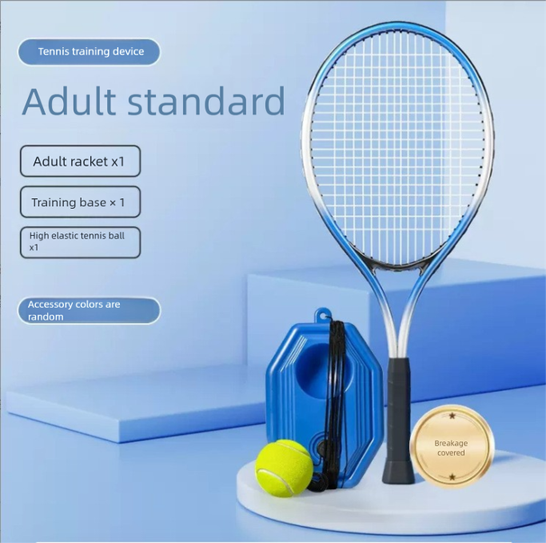 Trainer Racket Single Player Rebound Ball Exercise With String Tennis Outdoor Sports Equipment_desvips.com