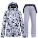 001 Ski Suit For Men Women, Couples' Winter Outdoor Snowboard Snow Skiing Jacket Pants, Warm And Thickened_desvips.com