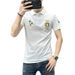 European High-end POLO Shirt Men's Trendy Brand Business Casual Versatile Embroidery Trend Slim Fit Ice Silk Lapel Short_desvips.com