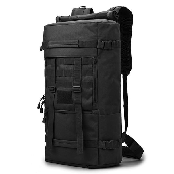 50L Large Capacity Outdoor Sports Multi-Purpose Tactical Backpack, Men's Crossbody Bag, Outdoor Hiking Adventure Travel Bag_desvips.com