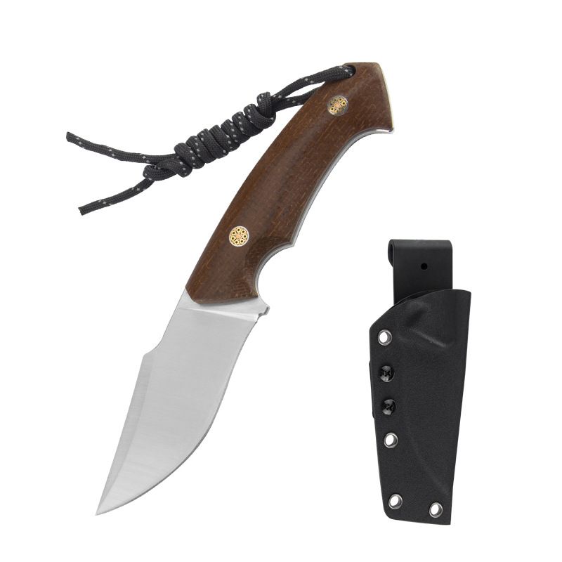 Wholesale Manufacturer Linen Handle Stainless Steel Small Straight Multi-Functional Tactical High Hardness Self-Defense_desvips.com