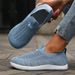 Women Breathable Knitted Mesh Soft Sole Slip On Barefoot Shoes 2025 Casual Comfortable Wide Toe Walking Sneakers_desvips.com