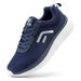 FitVille Walking Men Wide Width Thick Sole Lightweight Breathable Sneakers Shoes For Plantar Fasciitis Pain Relief_desvips.com