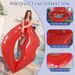 Water Red Lips Lips Red Heart Inflatable Floating Bed Swimming Ring_desvips.com