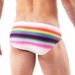 Thong Underwear - Rainbow Tie-Side Low-Rise Design For Swimming & Sports (Seamless & No Show Under Clothes)_desvips.com