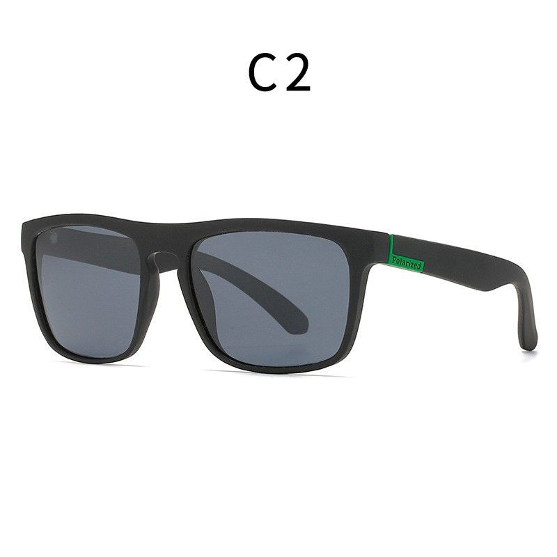 New Men's Polarized Sunglasses Colorful Film Sports Sunglasses Elastic Paint PC Frame Glasses 731 Polarized Sunglasses_desvips.com