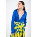 Women's Clothing new loose large size temperament printed shirt top wide-leg pants suit_desvips.com