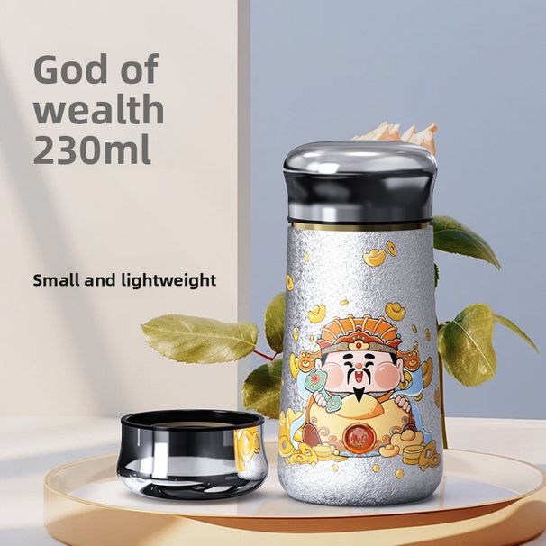 Insulated For Girls Water Bottle 2025 New High-Value Titanium-Coated Stainless Steel Student Cute Gift Cup_desvips.com