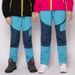 Hiking Clothings Kids' Fleece-Lined Softshell Pants - Windproof, Waterproof & Thermal Outdoor Hiking Trousers For Boys & Girls_desvips.com
