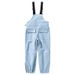 001 Children's Boys Girls Snowboard Ski Bib Winter Snow Country Warm Thickened Snowproof Pants_desvips.com
