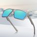 New European And American Style Square For Men Outdoor Sports Sunglasses High-end Cycling Polarized Sunshade Glasses_desvips.com