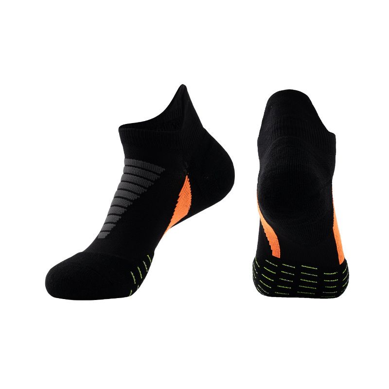 Thick Towel Bottom Sports Breathable Running Basketball Football Casual Mid Tube Socks_desvips.com