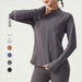 Sports Jacket Yoga Fitness Slim Fit Workout Long Sleeve Women Autumn Winter Running Quick Dry Outerwear Top_desvips.com