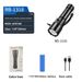 Super Bright High-Intensity Rechargeable Home Outdoor Long-Range Portable Multi-Function Long Battery Life Ignition_desvips.com