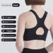 Xinyu Clothing Non-Cup Integrated High-Strength Shockproof Yoga Vest Outer Wear Running Sports Bra For Women_desvips.com
