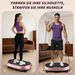Vibrationsplatte Für Zuhause 199 Vibrationsstufen 9 Programme Integrierter Lautsprecher Abnehmen Ganzkörpertraining Max Belastung 150 Kg_desvips.com