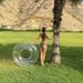 Cross-Border Photography Travel Women's Internet Celebrity Adult Round Pure Swimming Ring Transparent Lifebuoy Wholesale_desvips.com