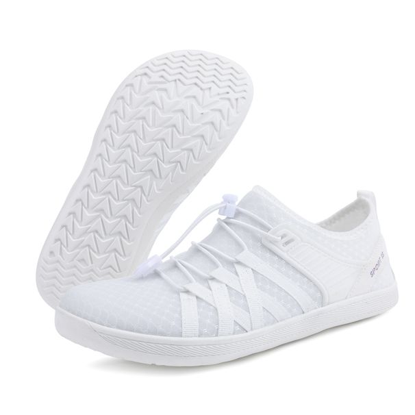 Wide Toe Men's Cross-Training Minimalist Barefoot Sneakers Zero Drop Sole Gym Exercise Anti-slip Casual Sports Shoes_desvips.com